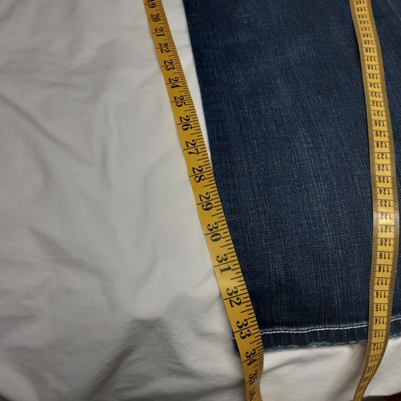 BKE KATE distressed stretch blue jeans size 32 - Picture 10 of 12